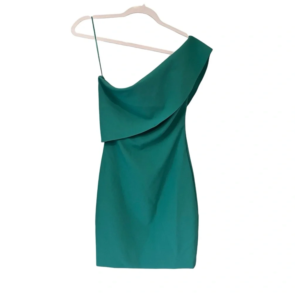Revolve X Likely Driggs Strapless/One Shoulder Mini Dress, Sz 0 - Picture 4 of 16